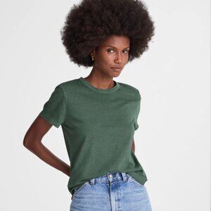 Madewell Green 100% Cotton T-Shirt